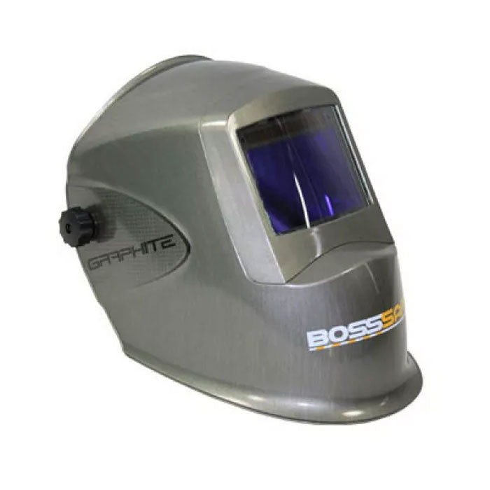 BossSafe Graphite Wide View Electronic Welding Helmet