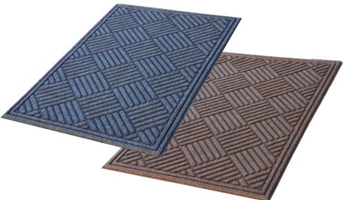 Brady Eco Entrance Mat, L600 mmx W900mm, Rubber, Walnut