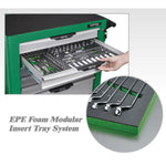 Toptul 9 Pce Screwdriver Set (Modular Insert Tray System)