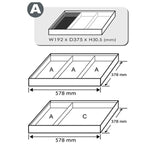 Toptul 4 Pce Plier Set (Modular Insert Tray System)