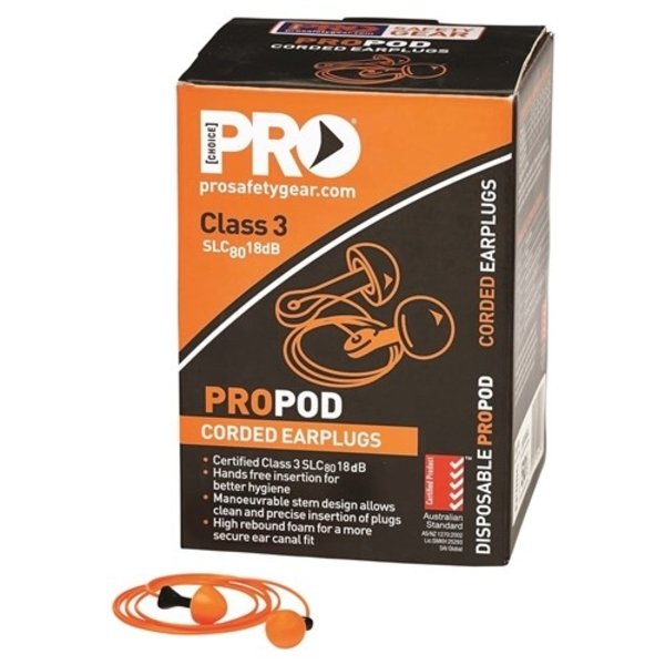 Pro Choice Propod Corded Ear Plugs Corded