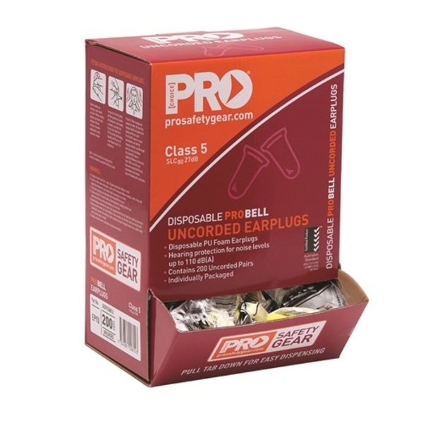 Pro Choice Probell Disposable Uncorded Earplugs
