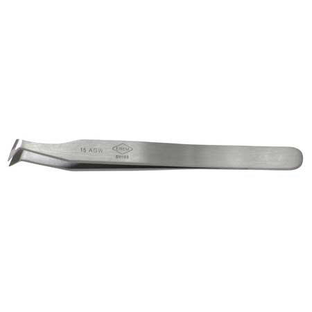 Erem 15AGW Cutting Bent Flat Tweezers 115mm/4.5