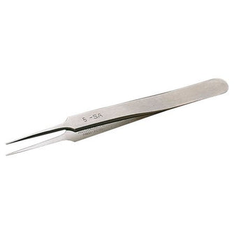 Erem 5SA Straight Pointed Tip Tweezers 115mm/4.5