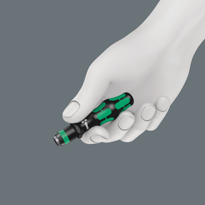 Wera 813 R Bitholding Screwdriver With Rapidaptor Quick-Release Chuck 1/4