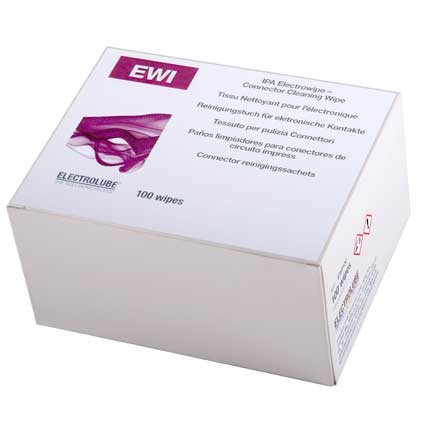 Electrolube IPA Electrowipes (pk 100)