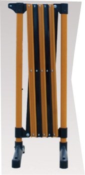 Brady Expanding Barrier System, L3 Meters, 5.4kg, Aluminium, Yellow/Black