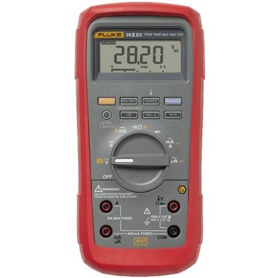 Fluke 28 II Ex Intrinsically Safe True RMS Digital Multimeter