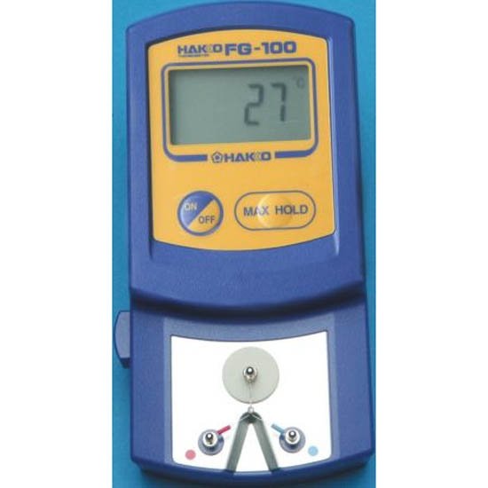 Hakko FG-100 ï¾ŸC Type W/CAL Cert Thermometer
