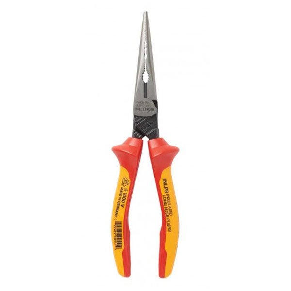 Fluke INLP8 1000V Long Nose Pliers with Side Cutter & Gripping Zones