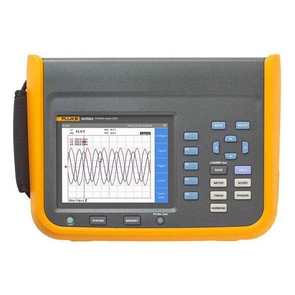 Fluke Norma 6004+ Portable Power Analyzer 4 Channel with Speed & Torque 