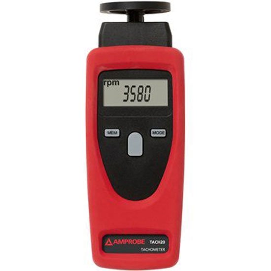 Amprobe TACH-20 Contact and Non-Contact Tachometer