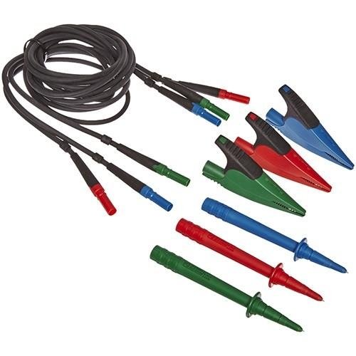 Fluke Std Tl Set W/Leads Probes Caps Alligator