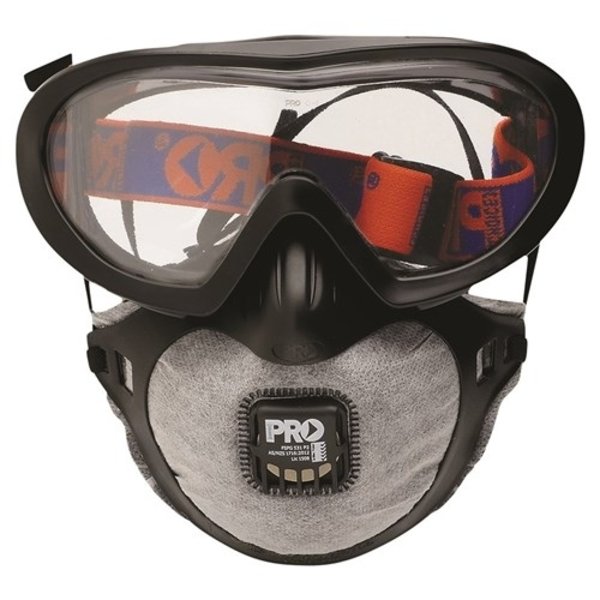 Pro Choice Filterspec Pro Goggle / Mask Combo P2+Valve+Carbon