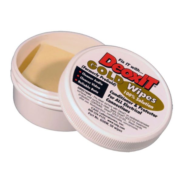 DeoxIT Gold G50W Wipes (1.75 x 1.75