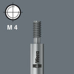 Wera 851/11 Phillips M4 Threaded Bit PH 2x33mm 065081