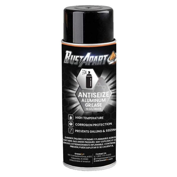 GreaseCo BustApart Antiseize Aluminium Grease Aerosol 13oz/369g