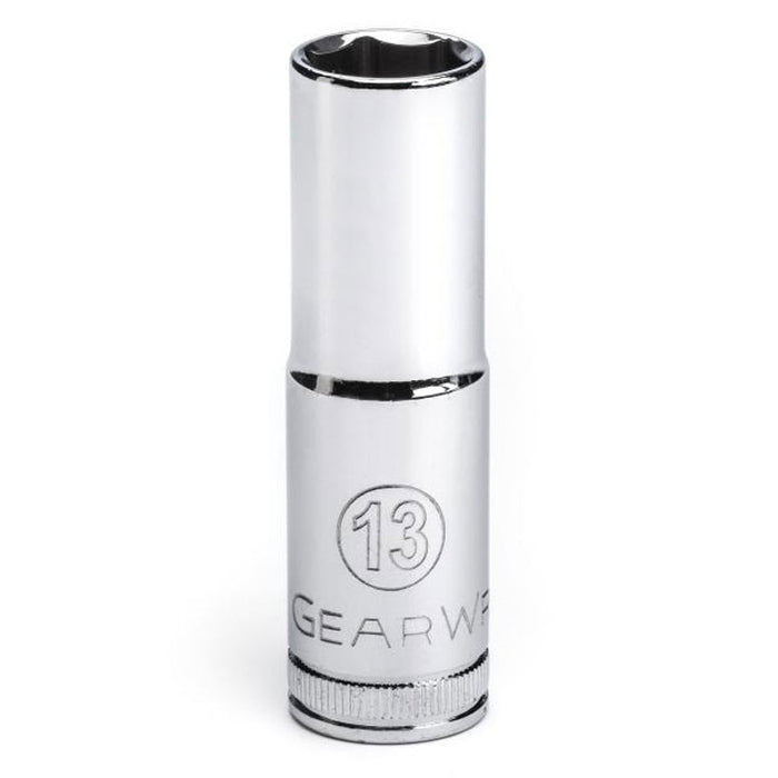 Gearwrench 3/8in Drive 6 Point Deep Metric Socket 13mm
