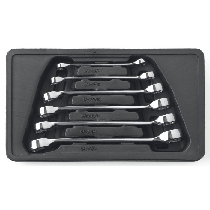Gearwrench 6 Pc. Flare Nut SAE Wrench Set