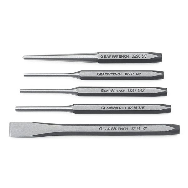 GearWrench 5 Pc. Punch and Chisel Set