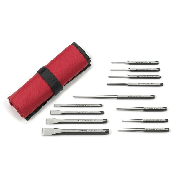GearWrench 12 Pc. Punch and Chisel Set