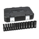 Gearwrench 14 Pc. 1/2in Drive 6 Point Deep Impact Metric Socket Set