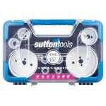 Sutton 9 Pce Bi-Metal Holesaw Carpenter Set - Cobalt