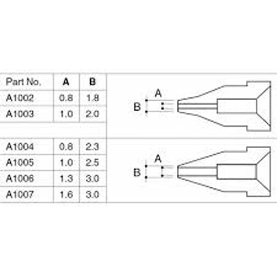 Hakko Desolder Nozzle 0.8mm Slim