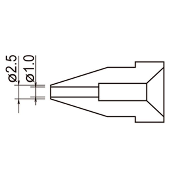 Hakko Desolder Tip 1mm
