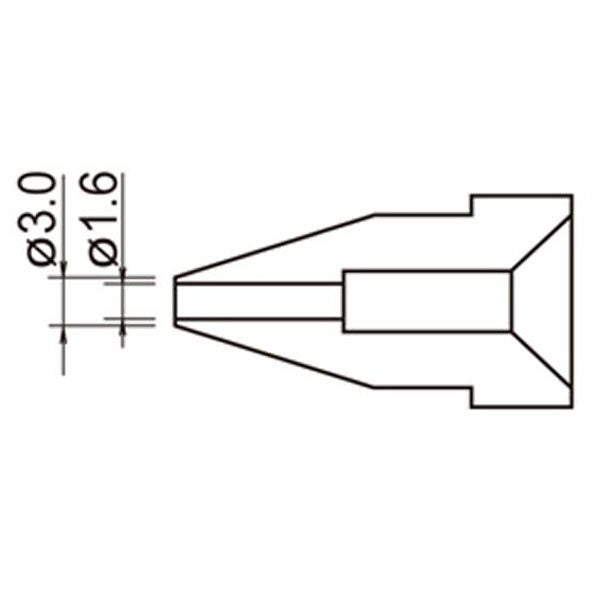 Hakko Desolder Tip 1.6mm