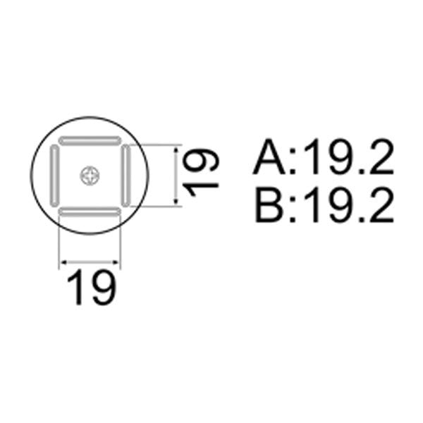 Hakko Hot Air Nozzle QFP 17.5x17.5mm