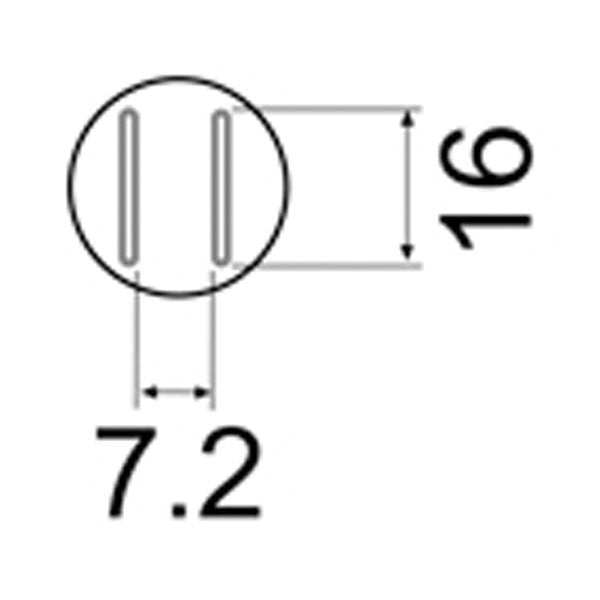 Hakko Hot Air Nozzle SOP 7.5x15mm