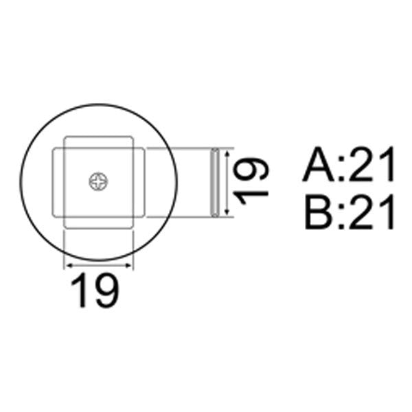 Hakko Hot Air Nozzle PLCC 20x20mm