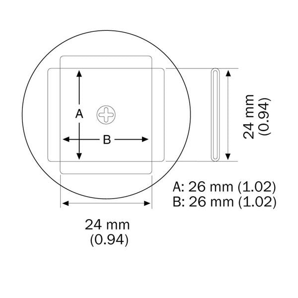 Hakko Hot Air Nozzle PLCC 25x25mm