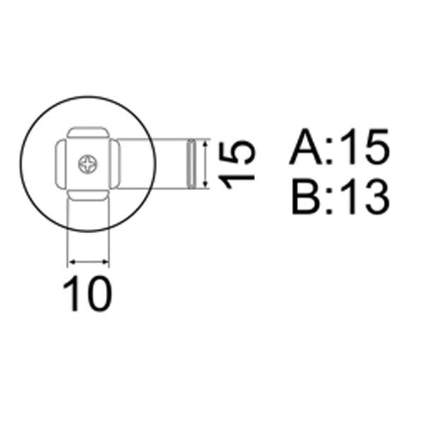 Hakko Hot Air Nozzle PLCC 11.5x14mm