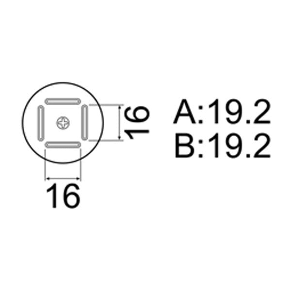 Hakko Hot Air Nozzle BQFP 19x19mm
