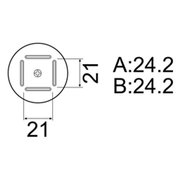 Hakko Hot Air Nozzle BQFP 24x24mm