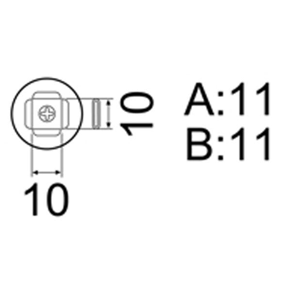 Hakko Hot Air Nozzle PLCC 9x9mm