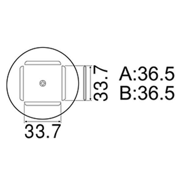 Hakko Hot Air Nozzle PLCC 34x34mm