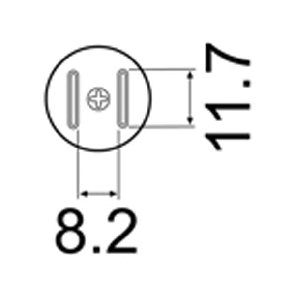 Hakko Hot Air Nozzle SOP 7.6x12.7mm