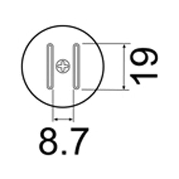 Hakko Hot Air Nozzle SOP 8.6x18mm