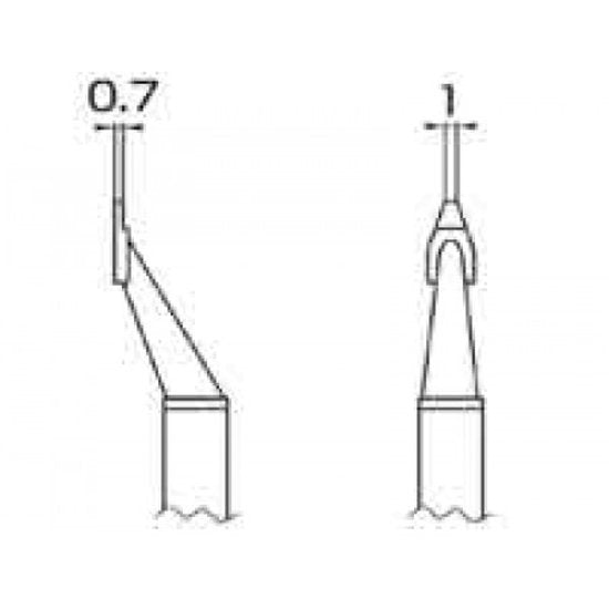 Hakko Chip 1L Parallel Remover Tip