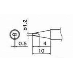 Hakko T12-D12Z Soldering Tip