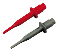 Fluke HC120 Hook Clips (Set of 2: Red, Gray)
