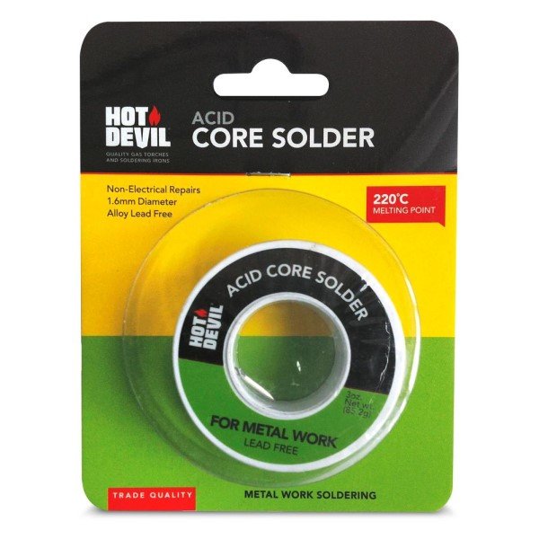 Hot Devil Acid Core Solder