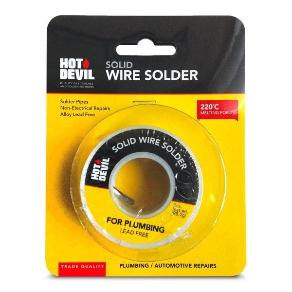 Hot Devil Solid Solder Wire