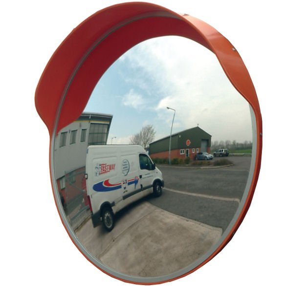 Brady Heavy Duty Traffic Mirror, 800mm Diameter, Stainless Steel