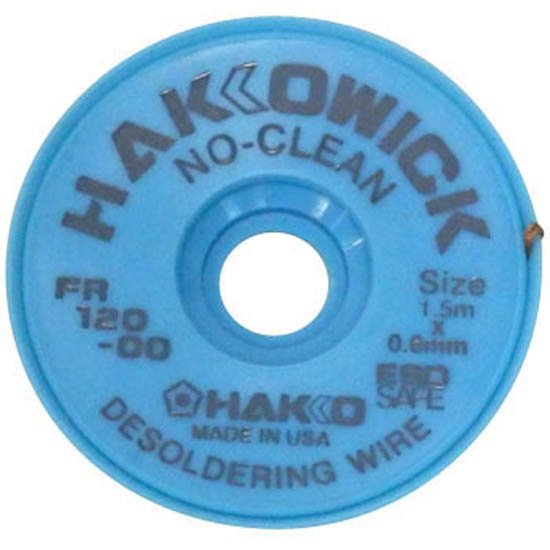 Hakko Wick no clean 1.5m x 0.6mm Desoldering Wire