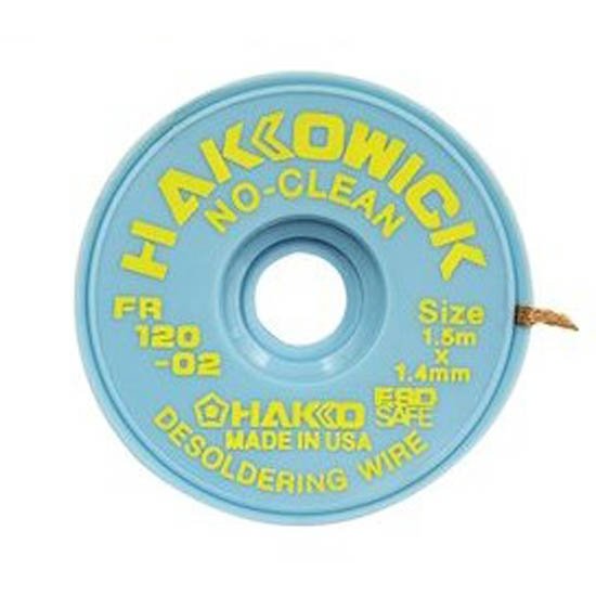 Hakko Wick no clean 1.5m x 1.4mm Desoldering Wire