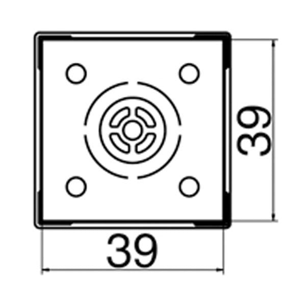 Hakko Hot Air Nozzle BGA 38x38mm
